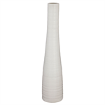 Vase - Tall White Vase, 23.5^