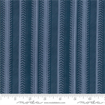 Moda - Lake Views - Patterned Stripe, Lake Blue