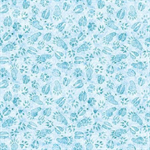 Quilting Treasures - Mid-Atlantic Shop Hop 2026 - Animal Tracks, Light Blue