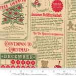 Moda - Holiday Cheer - North Pole News, Natural