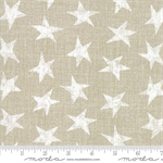 Moda - 54^ Branded Canvas - Star, Khaki