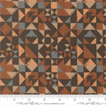Moda - Wellspring - Quilt Blocked Geometrics, Charcoal