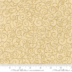 Moda - Merry Manor Metallic - Swirl Blenders, Cream
