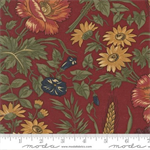 Moda - Wheatland - Florals, Red