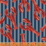 Windham - Fresh Catch - Lobsters, Red/Navy