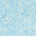 Benartex - Batiks - Bali Lakeshore - Triangles, Powder