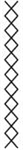 Quilting Stencil - Chain - 1^ x 8^