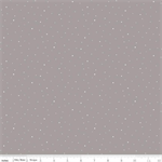 Riley Blake - 107/108^ Dapple Dot - Scattered Dots, RileyGray