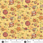 Makower Fabrics - Orbit - Galaxy, Yellow