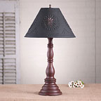 Lamp - Davenport, Americana Red