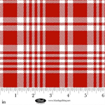 Blank Quilting - Plaid Essentials - Tartan Plaid, Red