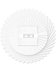 Wilmington Prints - 10 Karat Gems - Essentials Solid, White