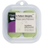 Dritz - Pattern Weights - Fabric Covered - Lead Free, 4 count