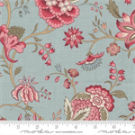 Moda - Antoinette - Cecile Florals, Ciel Blue