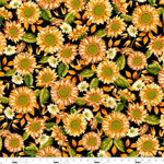 Studio E - Autumn Fields - Sunflowers, Black