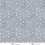 Blank Quilting - Rock of Ages - Footprints, Charcoal