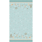 Clothworks - Guess How Much I Love You 2026 - Double Border, Teal