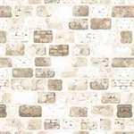 Quilting Treasures - Dragon Dreams - Castle Wall, Taupe