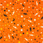 Robert Kaufman - Lights Out - ^Glow in The Dark^, Pumpkin