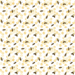Blank Quilting - Royal Jelly - Bees, Ivory