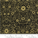 Moda - Dwell in Possibility - Full Bloom - Metallic, Night/Gold