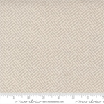 Moda - 108^ Prairie Gatherings Flannel - Basket Weave, Porcelain