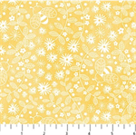 Northcott - Sunny Safari - Daisy & Bees, Yellow