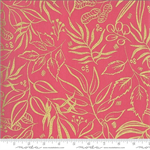 Moda - Moody Bloom - Metallic Jungle, Fuchsia