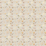 Clothworks - Coastal Cottage - Seashells, Khaki