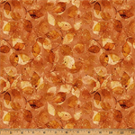 Hoffman California - Harvest Bouquet - Tonal Leaves, Orange
