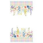 Clothworks - Spring Has Sprung - Double Border, Multi