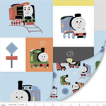 Riley Blake - Double Lush Velvet - Thomas & Friends - Sodor Railway