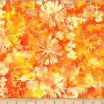 Hoffman California - Bali Batik 2026 - Bold Floral, Sunny