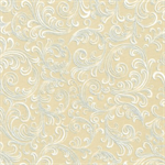 Robert Kaufman - Holiday Flourish-Peppermint Twist - Swirls,  Natural