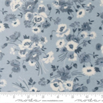 Moda - Quilting Cuddle - Nantucket Summer - Somerset Florals, Light Blue