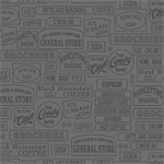 P & B Textiles - General Store - Signage Linework, Slate