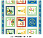 Benartex Kanvas Studio - Island Time - 24^ Panel, Multi