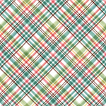 Blank Quilting - Flourish - Bias Plaid, Green