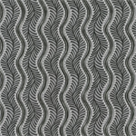 Robert Kaufman - Holiday Flourish-Peppermint Twist - Wavy Stripe, Pewter