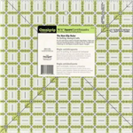 Omnigrid - Omnigrip Neon Ruler - 10 1/2^ Square
