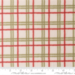 Moda - Quilting Cuddle - Christmas Eve - Yuletide Plaid, Snow