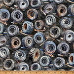 Hoffman California - Hammer Down - Tossed Tires, Black