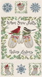 Moda - When Snow Falls - 24^ Panel, Snowy White