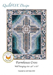 Hoffman Quilting Pattern - Farmhouse Cross - 46 x 60^