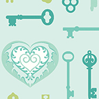 Contempo - Carina - Key To My Heart, Aqua