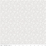 Riley Blake - Elegant Essentials - Small Floral, White Pearl