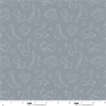 Blank Quilting - Rock of Ages - Outlined Dinosaur Toss, Carbon