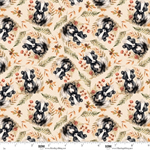Blank Quilting - Wild and Free - Tossed Skunks, Cream