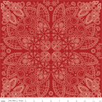 Riley Blake - Designer Flannel - Bandana, Red