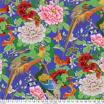 Free Spirit - Kaffe Fassett Collective Aug 2026 - Birds & Bees, Purple